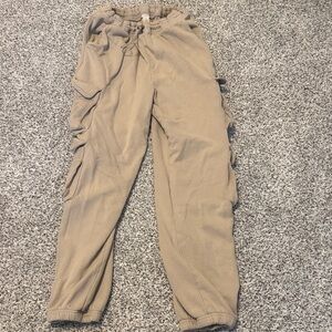 Aeropostale Beige Jogger Pants